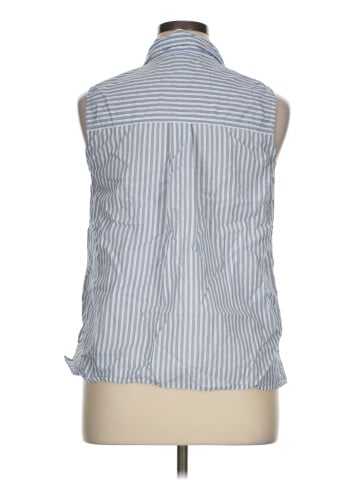 MICHAEL Michael Kors Sleeveless Button-Down Shirt (view 2)