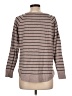 Pink Clover Stripes Tan Pullover Sweater Size L - photo 2