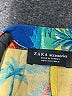 Zara Tropical Yellow Shorts Size M - photo 3