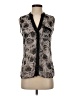 Maurices 100% Polyester Gray Sleeveless Blouse Size S - photo 1