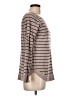 Pink Clover Stripes Tan Pullover Sweater Size L - photo 4