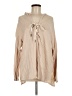 Project Social T 100% Cotton Tan Pullover Sweater Size M - photo 1