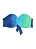 Lascana Color Block Blue Swimsuit Top Size XL - photo 1