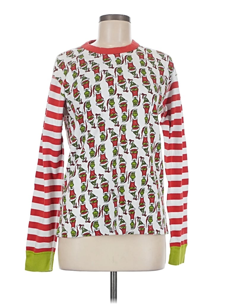 Pre-owned Hanna Andersson Long Sleeve T-shirt In Red