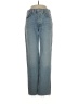 AGOLDE 100% Cotton Hearts Blue Jeans Size 26 waist - photo 1