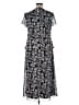 Mary McFadden 100% Polyester Paisley Black Casual Dress Size 20 - photo 2
