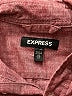 Express 100% Cotton Burgundy Long Sleeve Button-Down Shirt Size XS - photo 7