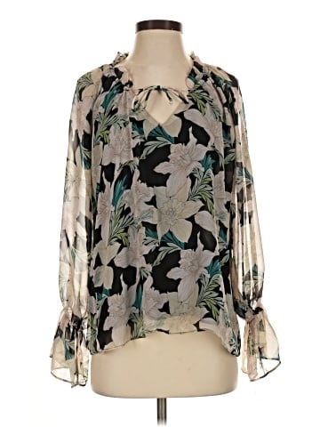 Sen 3/4 Sleeve Blouse (view 1)