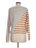 Garnet Hill Stripes White Pullover Sweater Size M - photo 2
