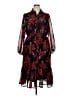Studio One 100% Polyester Red Casual Dress Size 16 - photo 1