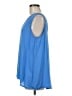 Violet & Claire 100% Polyester Blue Sleeveless Blouse Size M - photo 5