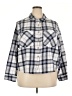 Wallflower Plaid Gray Long Sleeve Button-Down Shirt Size 3X - photo 1