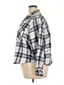 Wallflower Plaid Gray Long Sleeve Button-Down Shirt Size 3X - photo 5