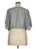 Express 100% Rayon Gray 3/4 Sleeve Blouse Size XL - photo 2