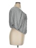 Express 100% Rayon Gray 3/4 Sleeve Blouse Size XL - photo 4