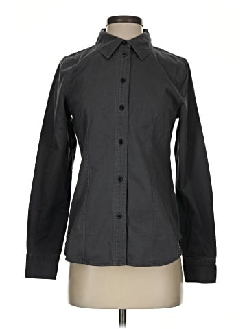 Madewell Darted Button-Up Shirt in (Re)generative Chino (view 1)