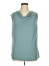 Coldwater Creek Teal Sleeveless Blouse Size 1X - photo 1