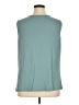 Coldwater Creek Teal Sleeveless Blouse Size 1X - photo 2