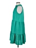 52Seven 100% Polyester Solid Teal Casual Dress Size M - photo 5