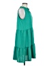 52Seven 100% Polyester Solid Teal Casual Dress Size M - photo 4