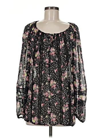 LC Lauren Conrad Long Sleeve Blouse (view 1)