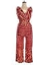 Unbranded Animal Print Red Jumpsuit Size XXL - photo 1