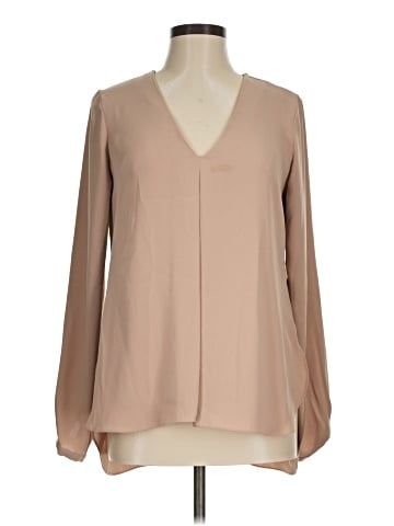 White House Black Market Long Sleeve Blouse (view 1)