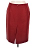 Theory Solid Burgundy Formal Skirt Size 6 - photo 2