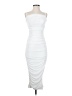Express Solid White Cocktail Dress Size S - photo 1