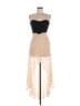 Auditions Tan Pink Cocktail Dress Size S - photo 1
