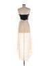 Auditions Tan Pink Cocktail Dress Size S - photo 2