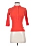 Assorted Brands Orange Short Sleeve Turtleneck Size XS - photo 1