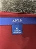 Apt. 9 100% Polyester Burgundy Sleeveless Blouse Size XL - photo 7