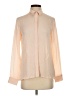 Theory Color Block Ivory Long Sleeve Blouse Size 00 - 0 - photo 1