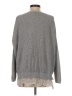 Pins and Needles Color Block Floral Ombre Marled Solid Tie-dye Gray Pullover Sweater Size S - photo 2