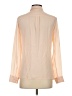 Theory Color Block Ivory Long Sleeve Blouse Size 00 - 0 - photo 2