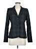 Theory Plaid Gray Blazer Size 8 - photo 1