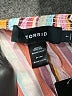 Torrid Stripes Ivory Shorts Size 1X Plus (1) - photo 3