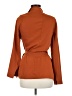 Express 100% Polyester Orange Blazer Size M - photo 2