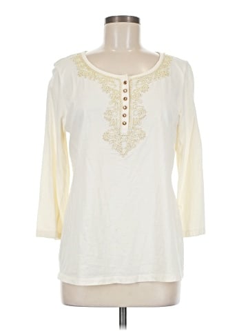 Carolyn Taylor 3/4 Sleeve Blouse (view 1)