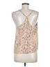 E by Eloise 100% Silk Tan Sleeveless Silk Top Size M - photo 2