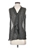 Love 21 100% Polyester Black Sleeveless Blouse Size XS - photo 1