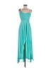 Xscape 100% Polyester Teal Cocktail Dress Size 8 - photo 1
