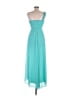Xscape 100% Polyester Teal Cocktail Dress Size 8 - photo 2