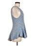 Free People Blue Sweater Vest Size M - photo 4