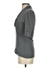 Express Gray 3/4 Sleeve Top Size S - photo 5