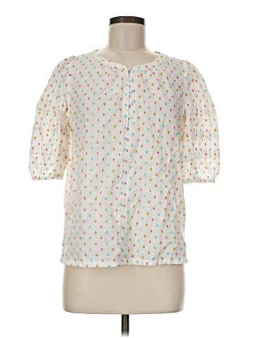 Ann Taylor LOFT Short Sleeve Blouse (view 1)