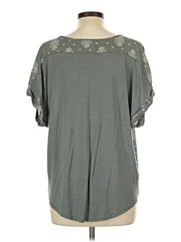 Ann Taylor LOFT Outlet Short Sleeve Blouse (view 2)