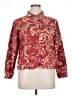 Coldwater Creek 100% Cotton Paisley Red Jacket Size XL (petite) - photo 1