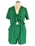 Unbranded 100% Polyester Green Casual Dress Size XL - photo 1